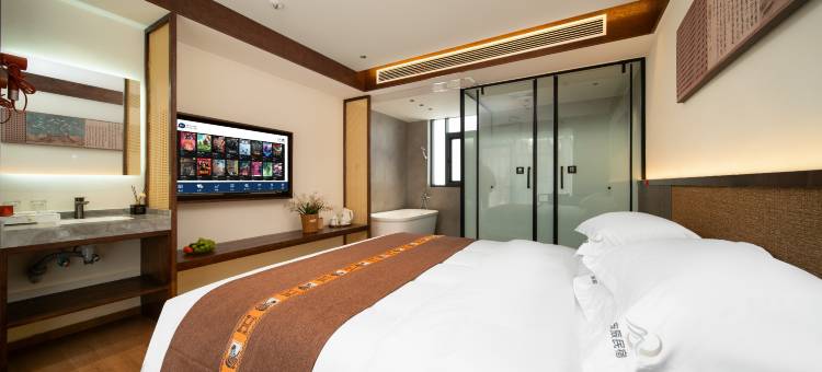 安辰·Design空中花园丨露台美宿(九华山大愿文化园店)图片