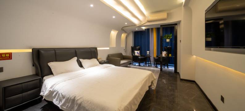 漫A精品酒店公寓(洛阳万达广场牡丹广场地铁站店)图片