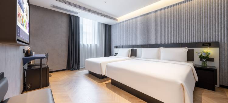 北京中关村人民大学地铁站轻居酒店图片