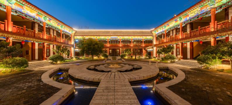 滕州鲁班草堂图片