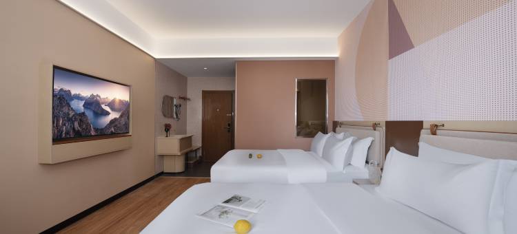 西双版纳景洪美橙•江畔观澜｜XiShuangBanna酒店(泼水广场店)图片