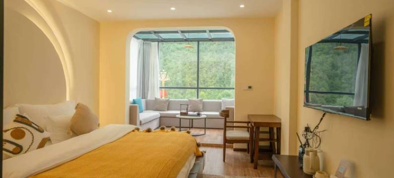 康定听涧民宿(木格措中谷村店)图片