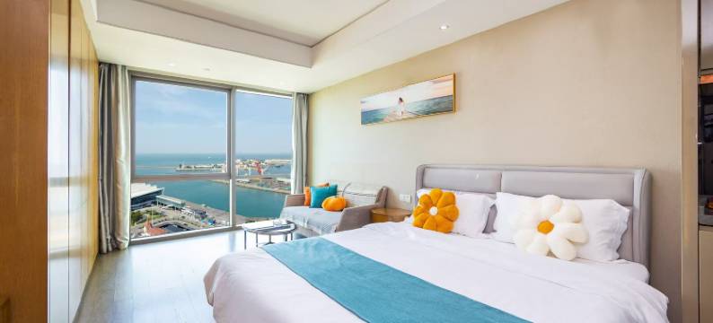 青岛亚新海景度假公寓(中联自由港湾火车站店)图片