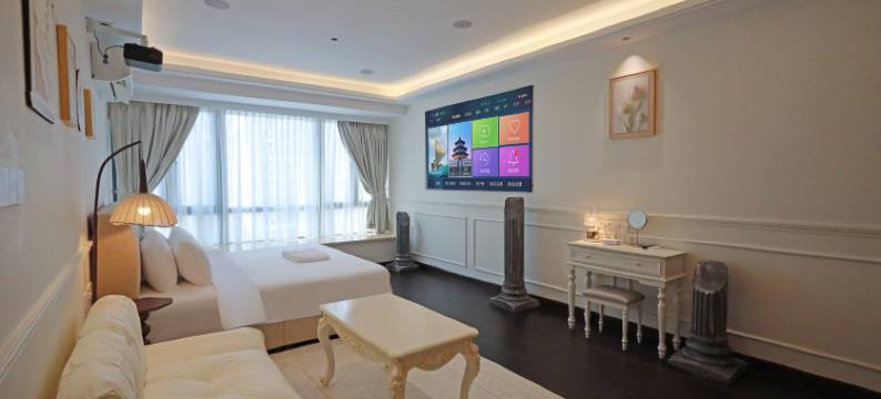 RNF Romantic French Elegant Style # Movie-Themed Surround Sound # Private Movie Theater图片