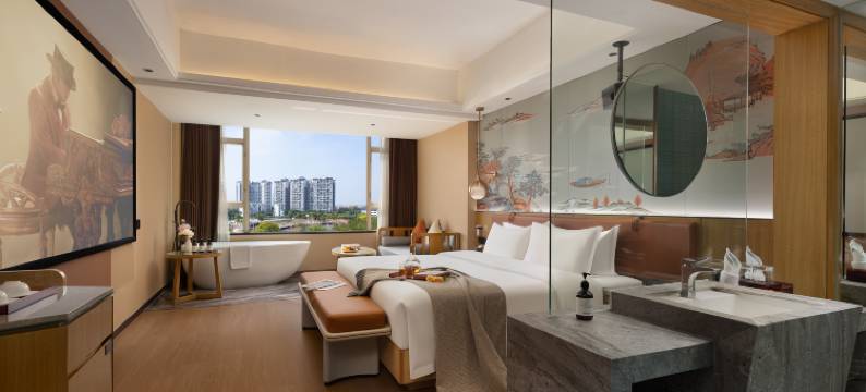 花沐禧国际酒店(佛山美的中心•北滘公园地铁站店)图片