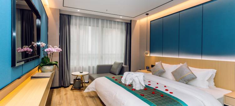 眉山陌尚花开艺术酒店(眉山东站万达店)图片