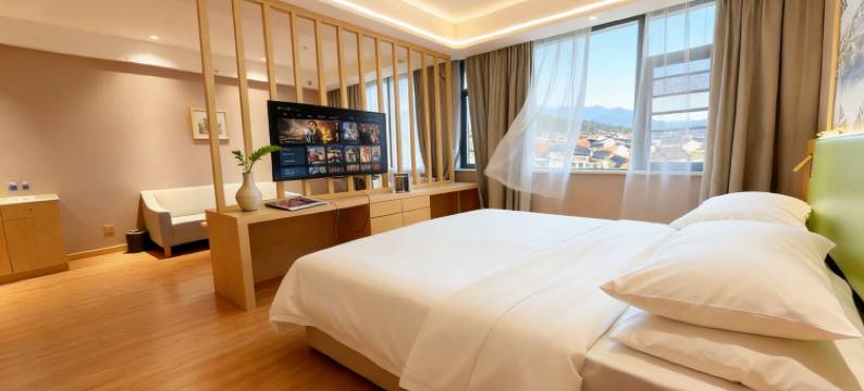 维｜也钠云境美居•静逸轻居•设计城市酒店(淮滨人民政府淮滨站店)图片