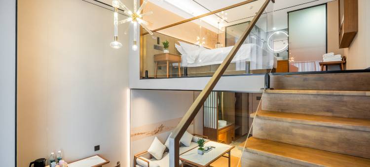 陌上轻雅|凌空LOFT·中式美学·全套房设计酒店(新亚洲体育城店)图片