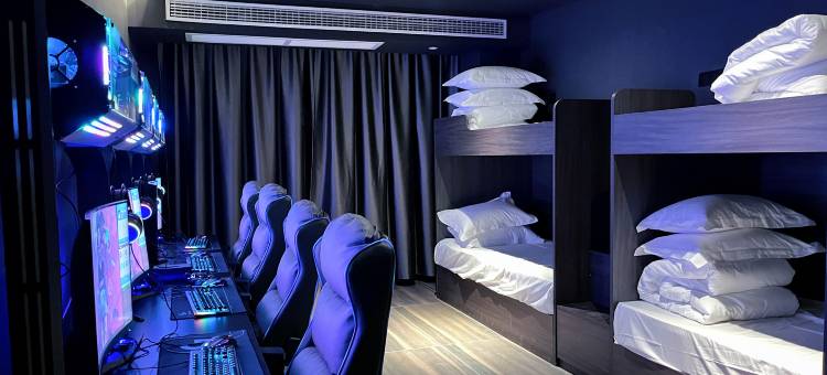 黑白电竞酒店图片