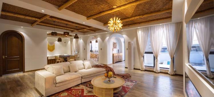 盖州浛瑞民宿温泉庭院图片