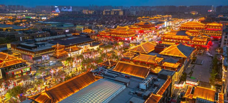 禧韵丨長•安GloriousTangDynasty庭院酒店(大唐不夜城大雁塔店)图片