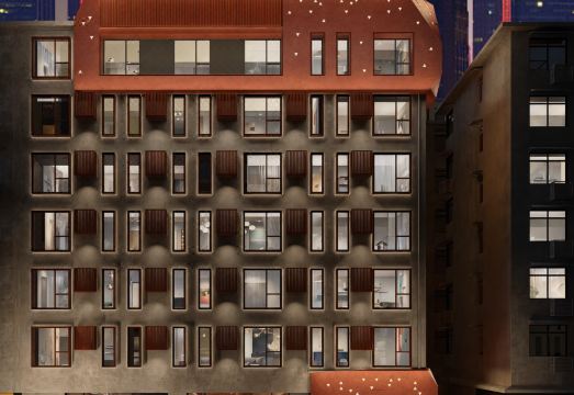 长沙逅山隐酒店（五一广场地铁站IFS国金中心店）外景图