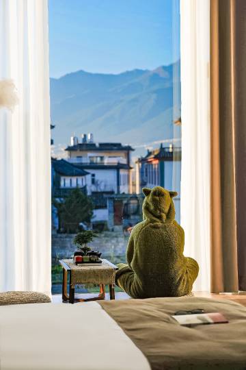 大理喜宿·伴山海民宿(马久邑洱海生态廊道店)