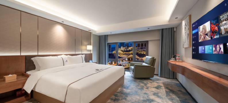 重庆欢朋商务酒店(长嘉汇弹子石老街店)图片