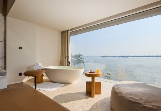 花筑奢·芜湖泊乐艺术酒店（滨江公园店）外景图