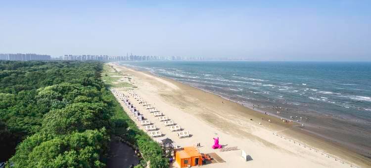 北戴河浅水湾沙滩NARSH营地图片