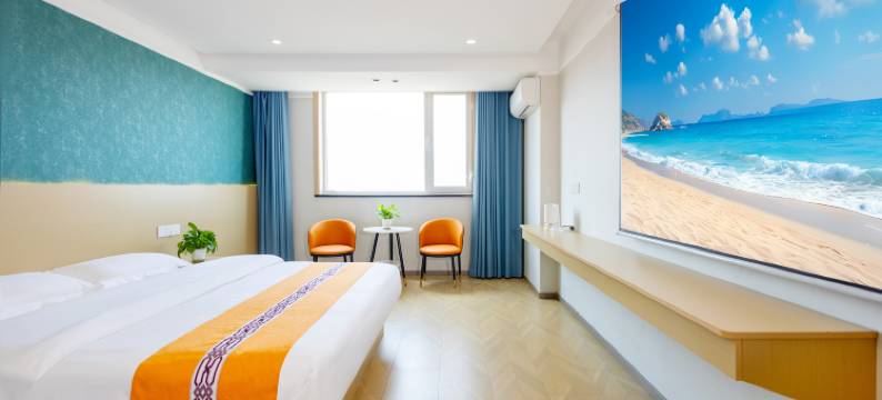 希希里里商务电竞酒店(威高广场古陌早市店)图片