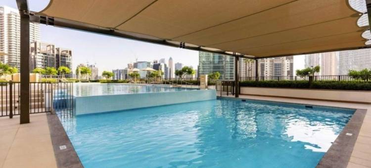 豪华一卧室公寓在哈利法塔皇冠(Luxury 1-Bedroom Apartment At Burj Crown.)图片