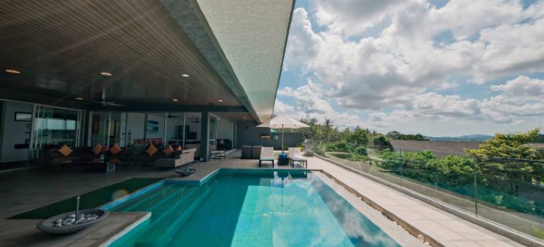 Aroha Seaview Villa In Nature - Private Pool图片