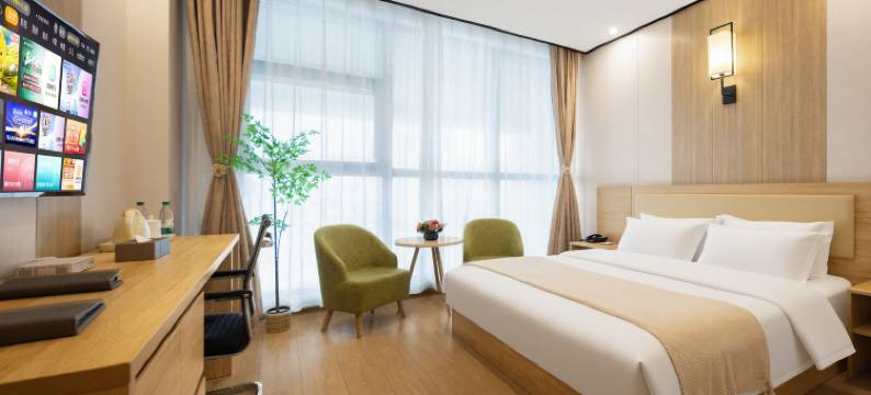 韩元•臻品｜PLUSHNESS•DREAMLY舒眠酒店(延吉延边大学网红墙店)图片