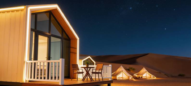 宁夏·腾格里沙漠秘境Clamping国际露营地图片