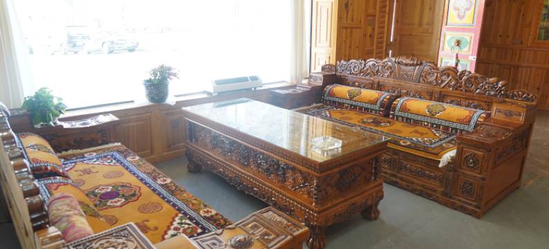 黑水古格彩林驿站图片