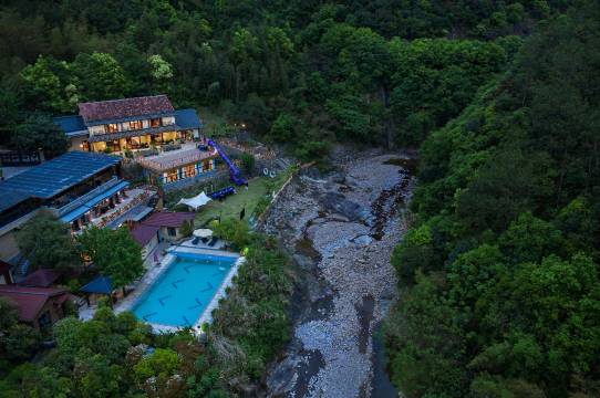 花庐·月涧温泉亲子民宿(马岭古道店)