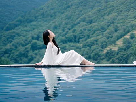 大用栖迟·高山茶海Watch Star无边泳池·茶文化庄园(漳平店)