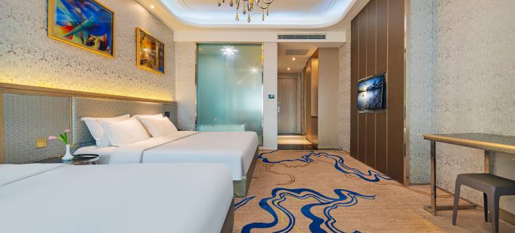 深蓝数码酒店(烟台火车站滨海广场店)图片