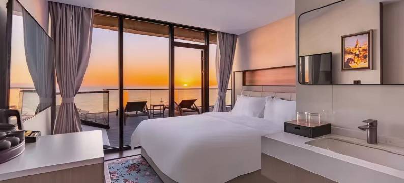 涠洲岛悦海汀海景酒店(西角码头蓝桥店)图片