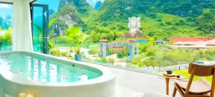 沐野山墅酒店(阳朔遇龙河生态公园桂林千古情店)图片