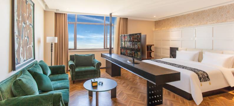 喜悦河畔酒店(兰州西站黄河楼店)图片