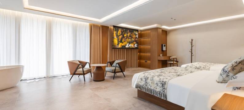 微泮·云栖竹海温汤泳池观景轻奢度假美宿(安吉藏龙百瀑店)图片