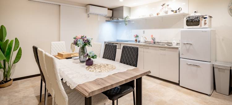临鹤｜步行2分钟到达鹤桥站｜2浴2卫、可容纳8人(Rinka | 2-minute walk to Hakubashi Station | 2 baths, 2 toilets, sleeps 8)图片