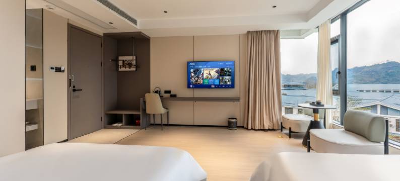武夷山·Mountain view全景观山丨椿己山居(九曲溪竹筏码头店)图片