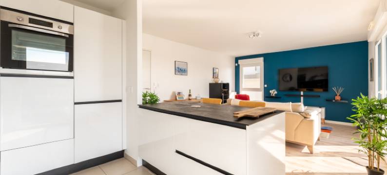 Apartment with Stunning Seine Views, BBQ Area, and Private Parking图片