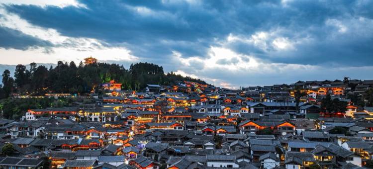 秋枫阁·VineFld丨中式花园丨休闲度假观景庭院(束河古镇店)图片
