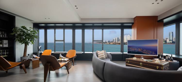 花筑·海澜Harbour设计师海景酒店(万绿园保利中央海岸店)图片