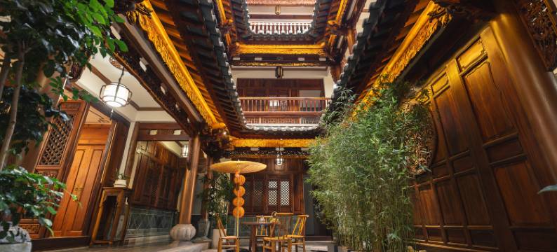 花筑·壹生缘丨木雕美学·典藏柚木·中式府邸(建水古城店)图片