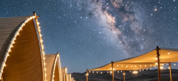 敦煌七号烈焰星空旅游露营宿集图片