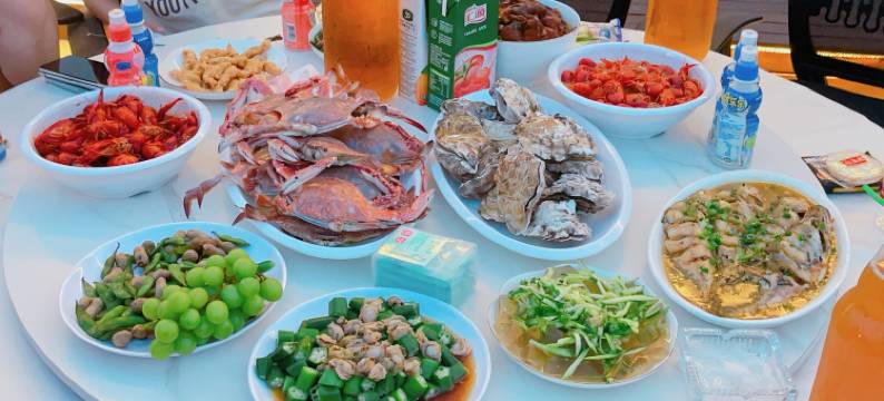 崂山伴山居沙滩美墅图片