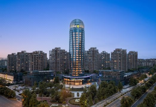 成都都江堰希尔顿惠庭酒店外景图