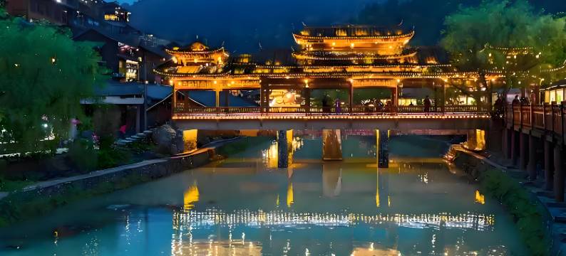 西江千户苗寨爱意观景民宿(观景台店)图片