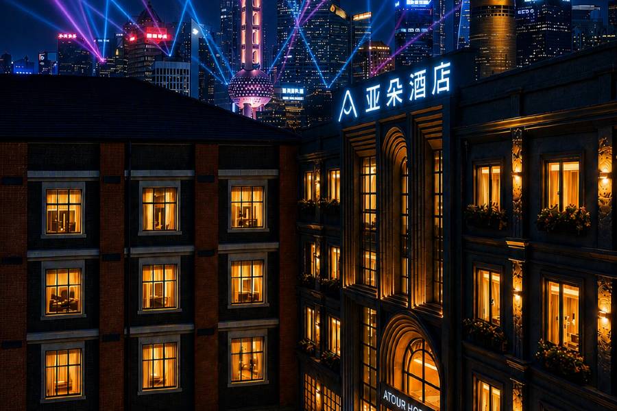 上海外灘南京東路亞朵酒店