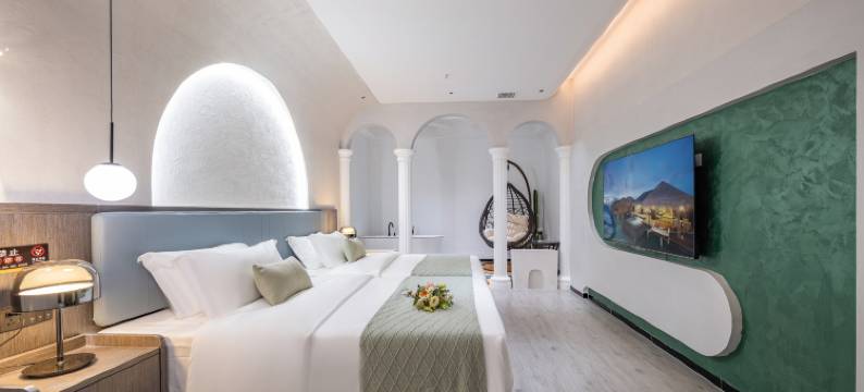 汲暮江景酒店(西双版纳景洪告庄西双景星光夜市店)图片