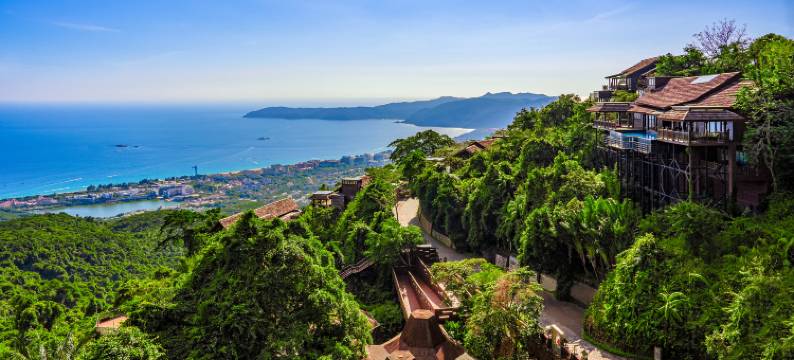 三亚亚龙湾人间天堂-鸟巢度假村图片