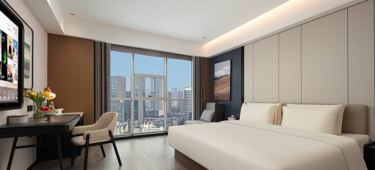 杭州四季青庆菱路地铁站亚朵酒店图片