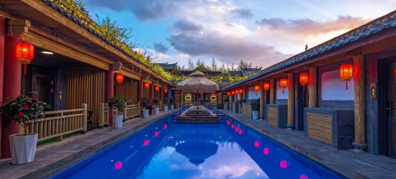 山海十年星空花园美宿·溪苑·雪山观景院(束河古镇店)图片