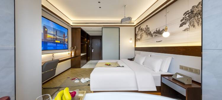 贵阳•梵景│VIEW•BYARTOUR•LA中式美学酒店(西普陀寺泉湖公园店)图片
