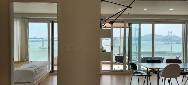 Gwangalli Ocean View Duplex Terrace Penthouse | Gwangan Bridge View图片